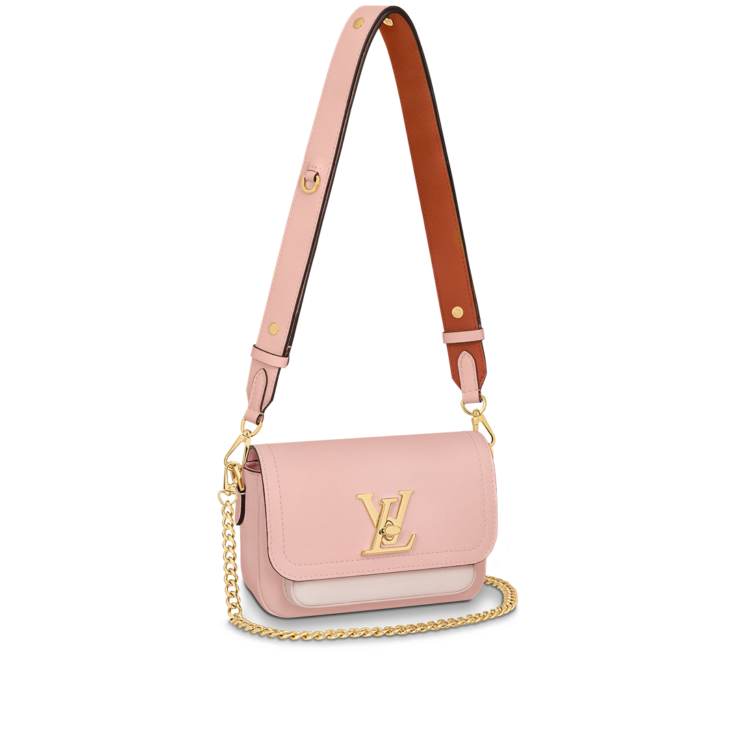 Louis Vuitton LOCKME TENDER Shoudler Bag M58555 Rosewater Pink